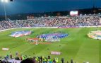 Así sonó el himno de España en la final de la Copa de la Reina celebrada en Butarque