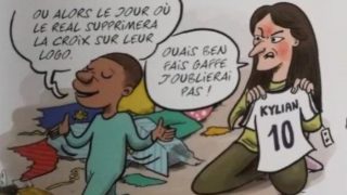 Comic de Mbappé.
