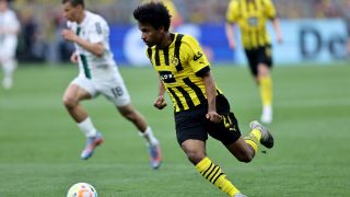 Karim Adeyemi, jugador del Borussia Dortmund. (Getty)