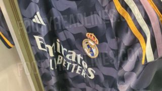 Así será la segunda equipación del Real Madrid para la siguiente temporada.