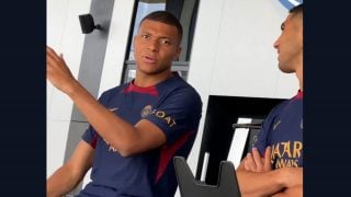 Mbappé su primer día de pretemporada.