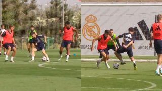 Las dos últimas locuras de Arda Güler en el entrenamiento del Real Madrid