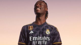 Camavinga, con la nueva camiseta del Real Madrid. (Adidas)