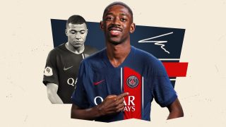 Dembélé llega al PSG a petición de Mbappé… con un año de retraso