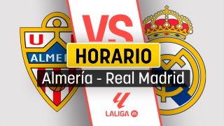 Almería – Real Madrid: horario y dónde ver online en directo y por televisión el partido de Liga.