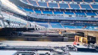El Bernabéu estrenará anillo LED contra el Getafe