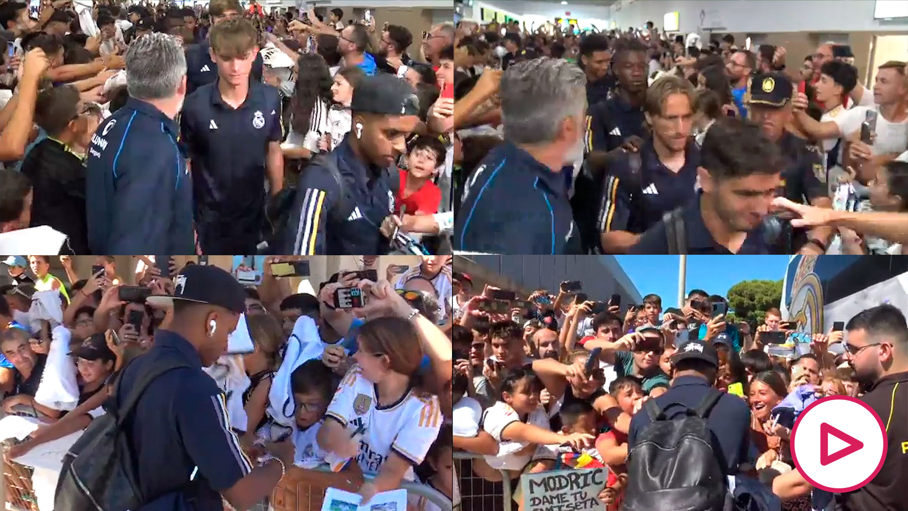 Esto es lo que mueve el Real Madrid: locura total en la llegada del ...