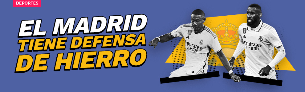 El Madrid tiene defensa de hierro