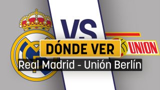 Dónde ver el partido del Real Madrid hoy en la Champions League contra Unión Berlín por televisión y online en directo.