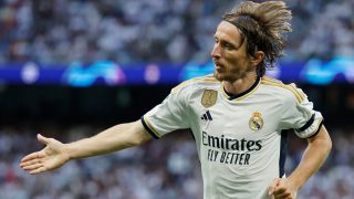 Luka Modric esta temporada. (AFP)
