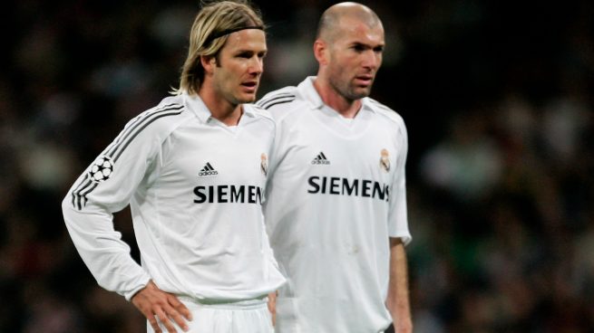 Beckham Zidane Real Madrid