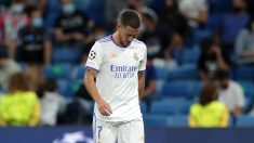 Eden Hazard en uno de sus últimos partidos con el Real Madrid. (Getty)
