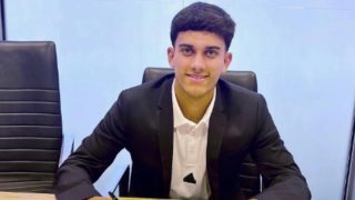 El hijo de Reyes firma su primer contrato profesional con el Real Madrid. (Redes sociales)