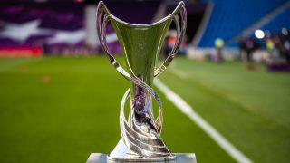 Imagen del trofeo de la Champions League femenina. (Europa Press)