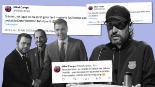 Miquel Camps, el directivo del Barcelona que insultó a Vinicius.