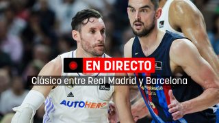 Real Madrid – Barcelona, en directo.