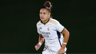 CarlaCamacho, en un partido del Real Madrid. (Real Madrid)