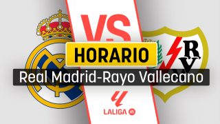 Horario del Real Madrid – Rayo Vallecano: a qué hora es el partido de Liga hoy.