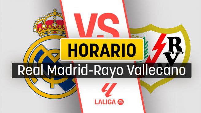Real Madrid Rayo Vallecano horario
