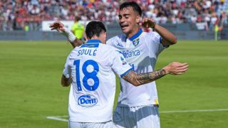 Reinier, celebra un gol en Italia. (Serie A)