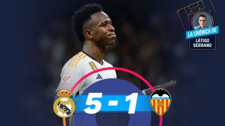 El Real Madrid derrotó 5-1 al Valencia.