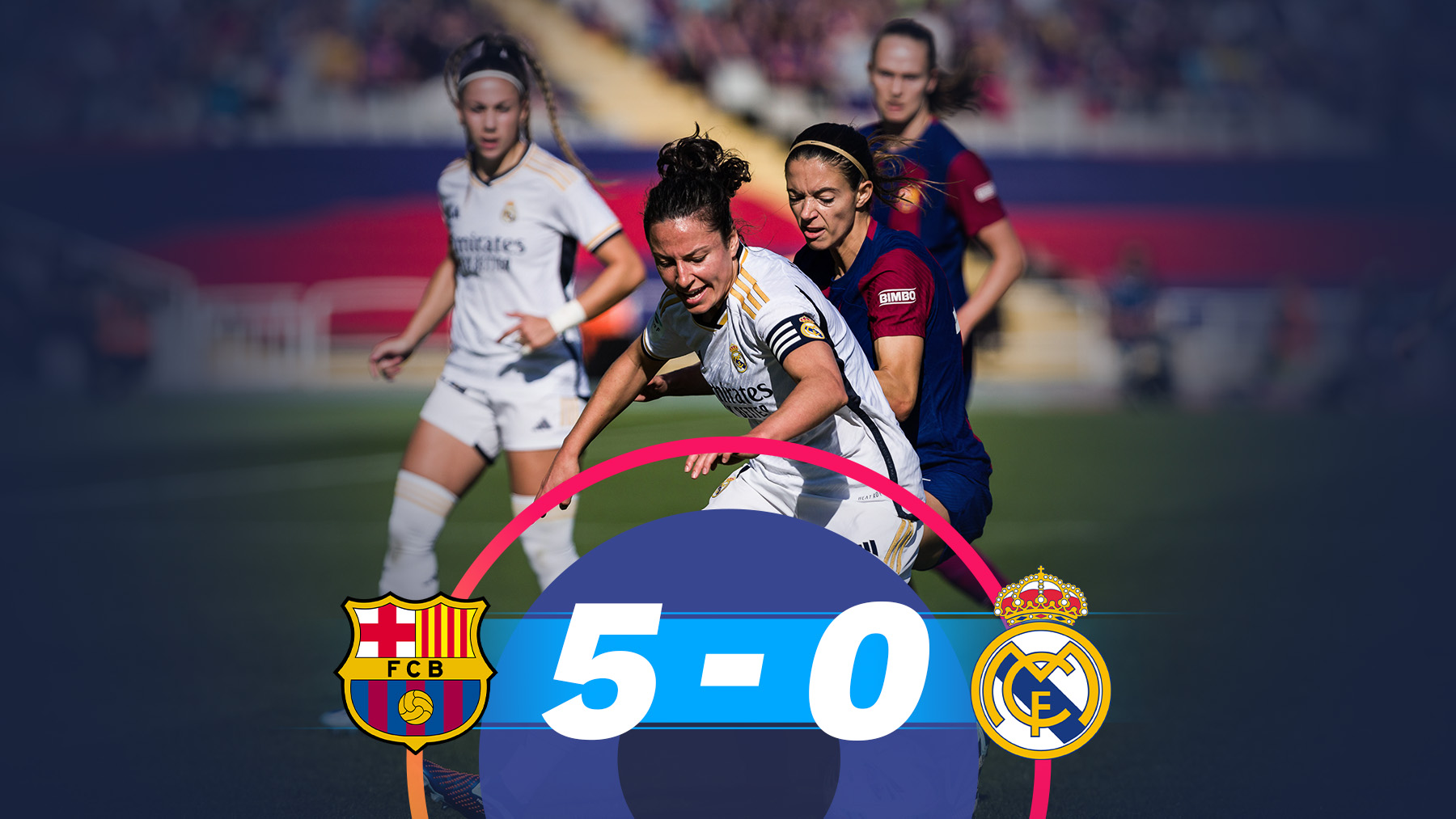 El Barcelona baja a la tierra al Real Madrid en el Clásico femenino