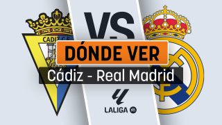 Cádiz – Real Madrid: dónde ver en directo por televisión y online en vivo el partido hoy.