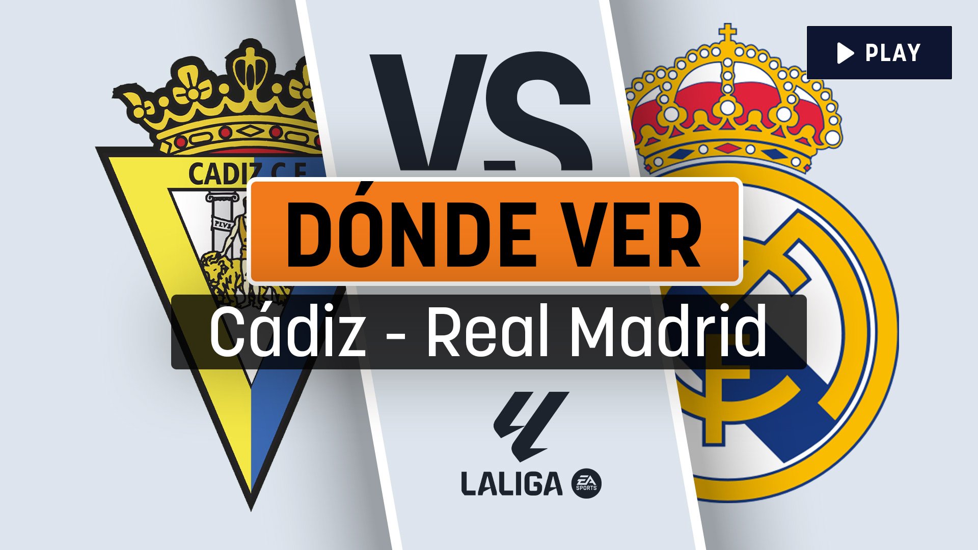 Dónde ver real madrid cádiz