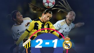 El Real Madrid cae ante el Hacken en Champions. (EFE)