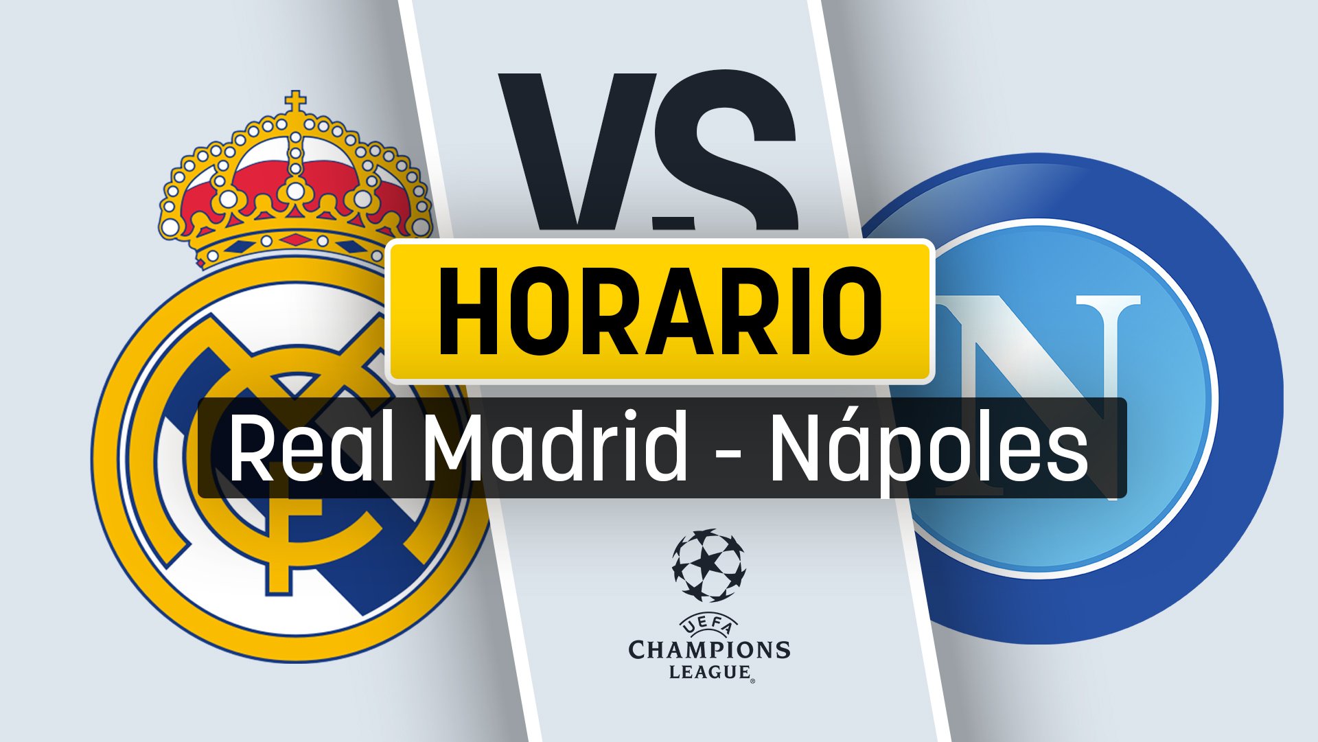 A qué hora es el partido nápoles - real madrid