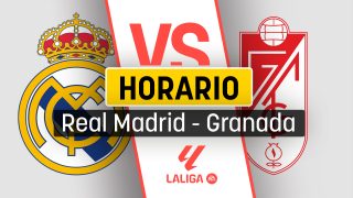 Real Madrid – Granada: horario del partido de Liga hoy.