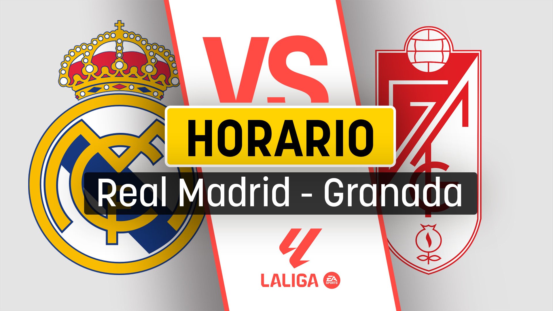 Real madrid - granada horario