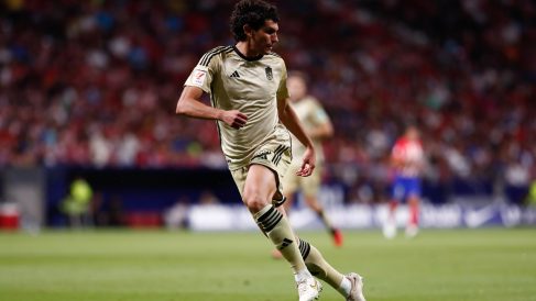 Vallejo, en el Atlético-Granada. (Europa Press)