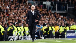 Ancelotti durante un partido de Champions (Europa Press)