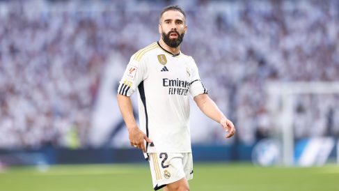 Carvajal en un partido de esta temporada. (Europa Press)