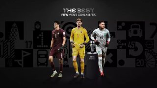 Finalistas al premio The Best al mejor portero. (FIFA)