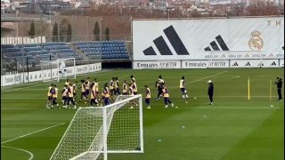 El Real Madrid prepara el duelo contra el Mallorca