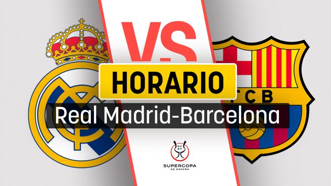 Hora del partido supercopa