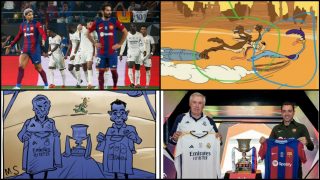Los mejores memes del Real Madrid-Barcelona. (EFE)