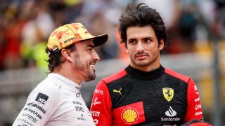 Fernando Alonso y Carlos Sainz, pilotos españoles de la F1.