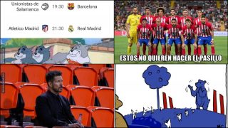Estos son los mejores memes del derbi de Copa entre Atlético y Real Madrid.