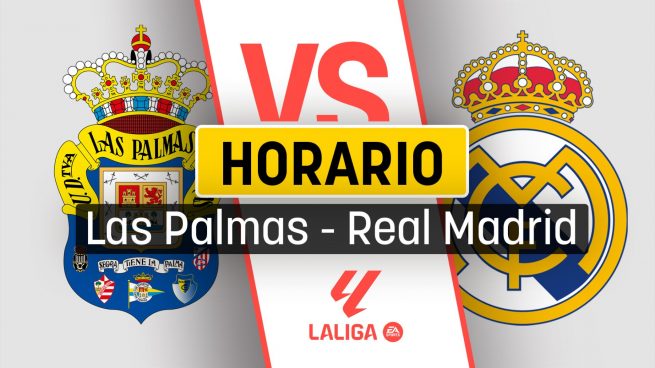 Las Palmas Real Madrid horario