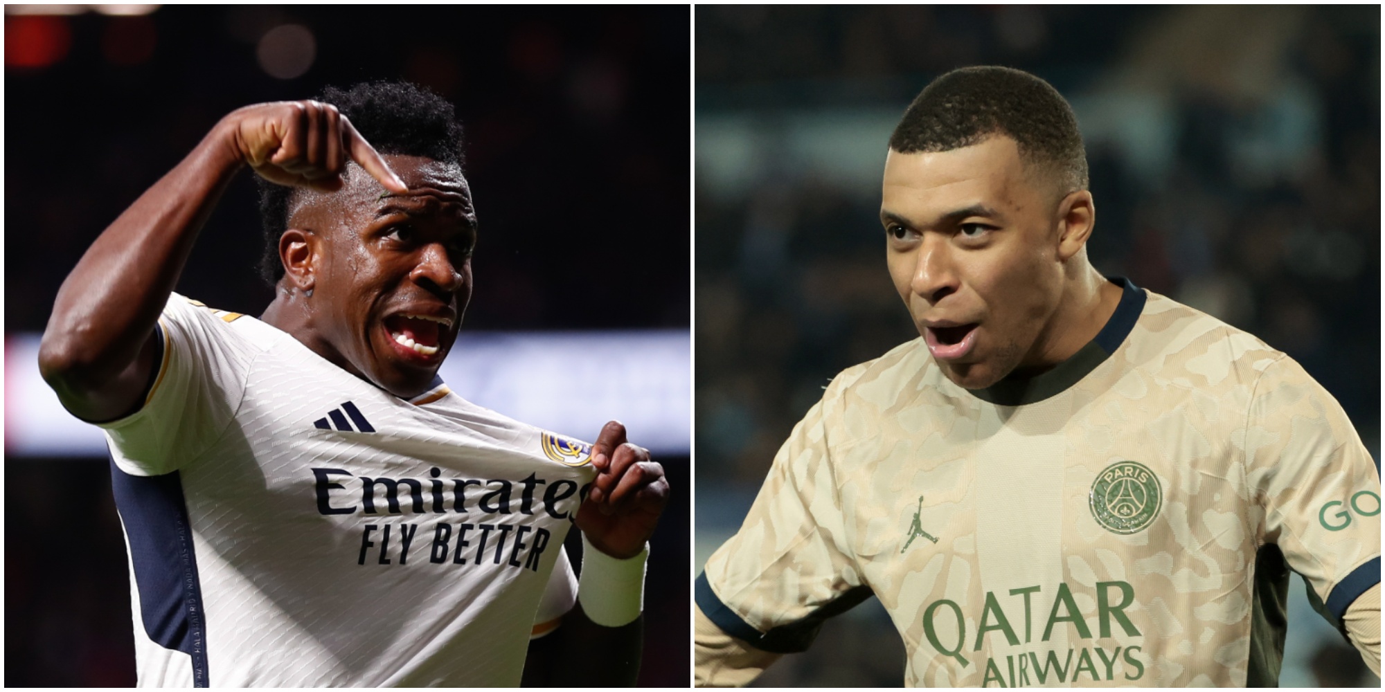 Vinicius, Mbappé