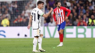 Brahim durante el derbi contra el Atlético de Madrid (Europa Press)