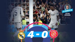 El Real Madrid se impuso 4-0 al Girona.
