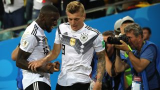 Rüdiger y Kroos con Alemania. (Getty)