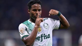 Endrick volvió a destacar en su regreso con el Palmeiras