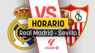 Real Madrid – Sevilla: horario y dónde ver el partido de LaLiga en directo online y por TV.