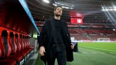 Xabi Alonso, en el Bayer Leverkusen. (Getty)