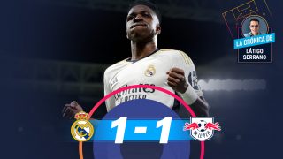 El Real Madrid empató ante el Leipzig y se metió en cuartos.